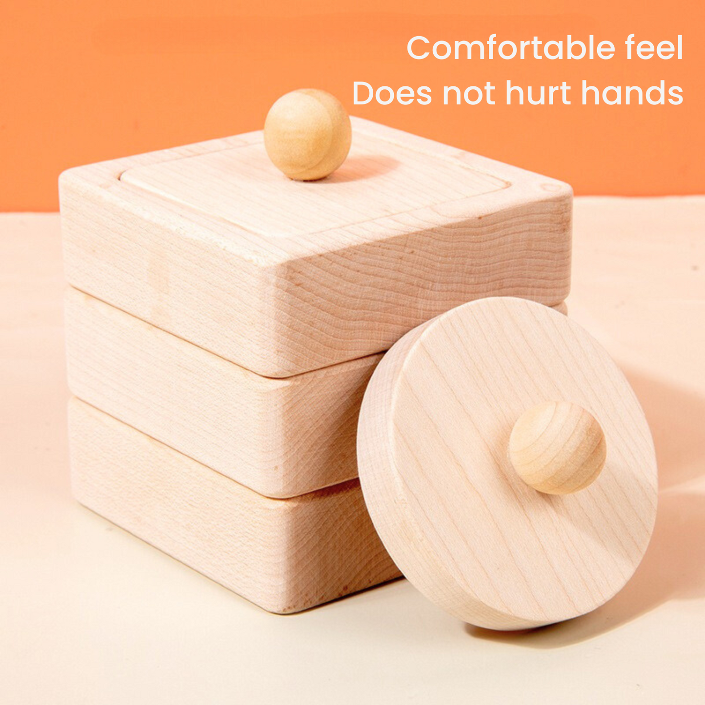 Montessori Shape Matching Blocks Set - OFunBuds