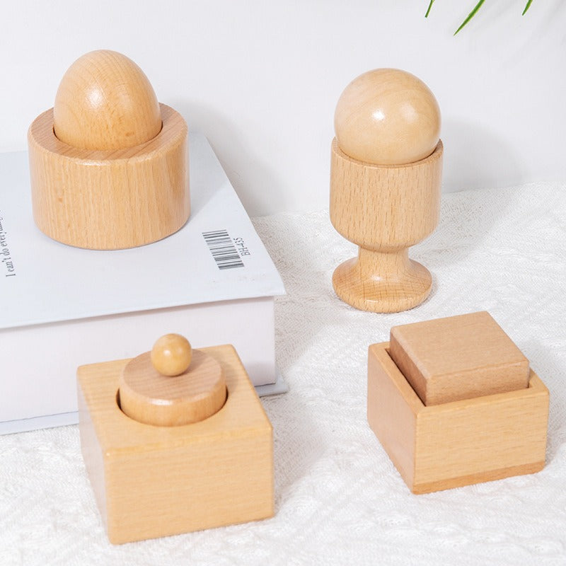 Montessori Wooden Sensory Toy Set - OFunBuds