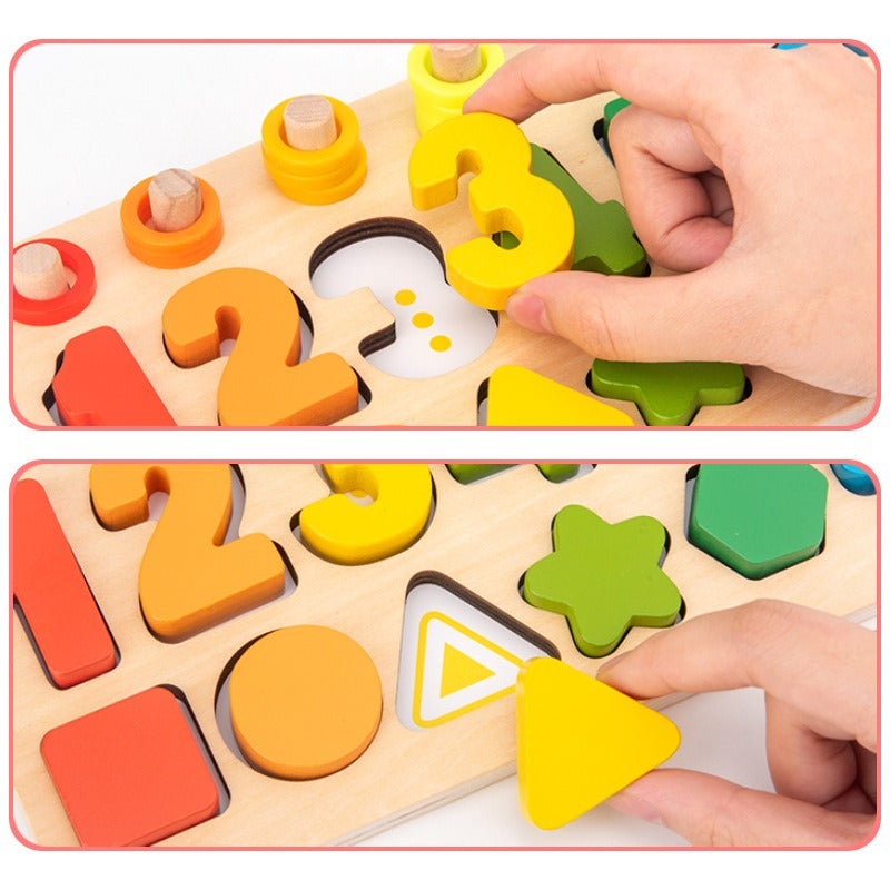 Multifunctional Montessori Learning Board - OFunBuds