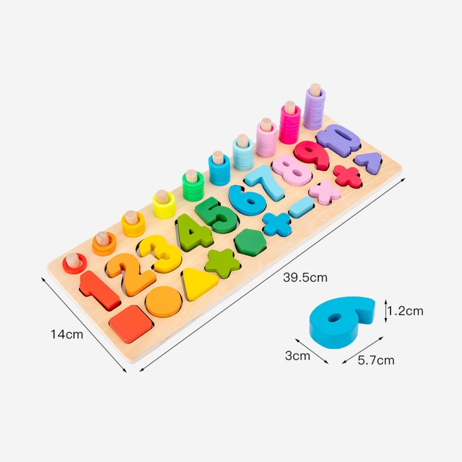 Multifunctional Montessori Learning Board - OFunBuds