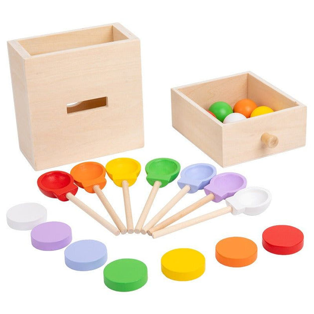 Montessori 2-in-1 Sensory Training Box - OFunBuds