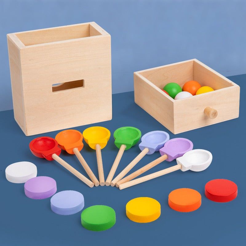 Montessori 2-in-1 Sensory Training Box - OFunBuds