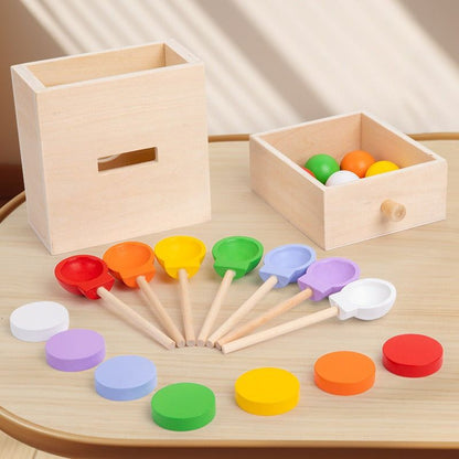 Montessori 2-in-1 Sensory Training Box - OFunBuds
