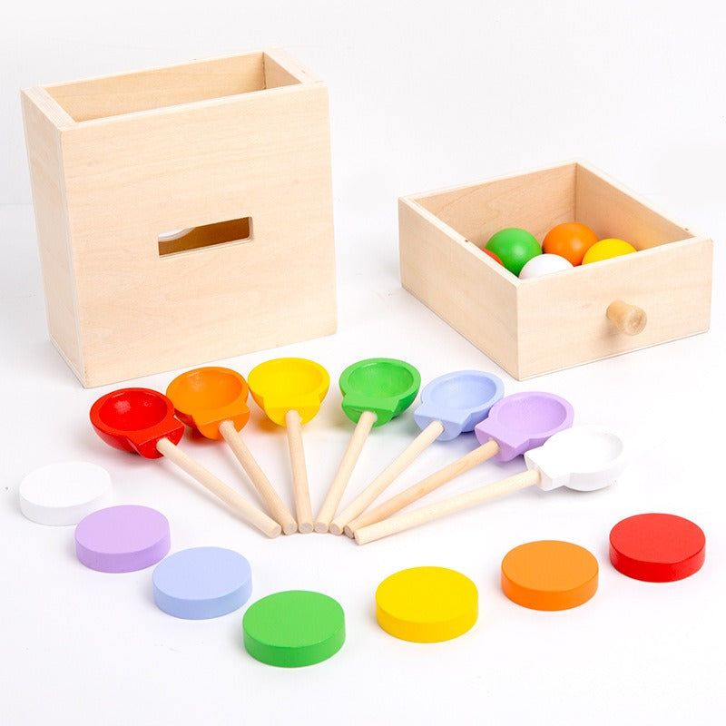 Montessori 2-in-1 Sensory Training Box - OFunBuds