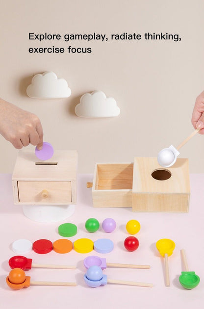 Montessori 2-in-1 Sensory Training Box - OFunBuds