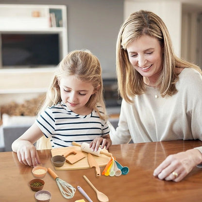 Montessori Children’s Wooden Kitchen Toy Set - OFunBuds