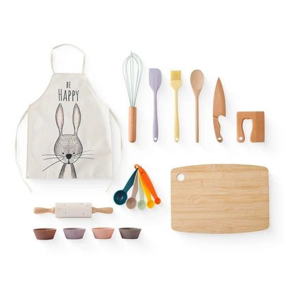 Montessori Children’s Wooden Kitchen Toy Set - OFunBuds