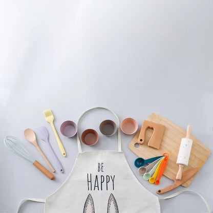 Montessori Children’s Wooden Kitchen Toy Set - OFunBuds