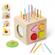 Montessori Multifunctional Activity Cube-7 in 1 - OFunBuds