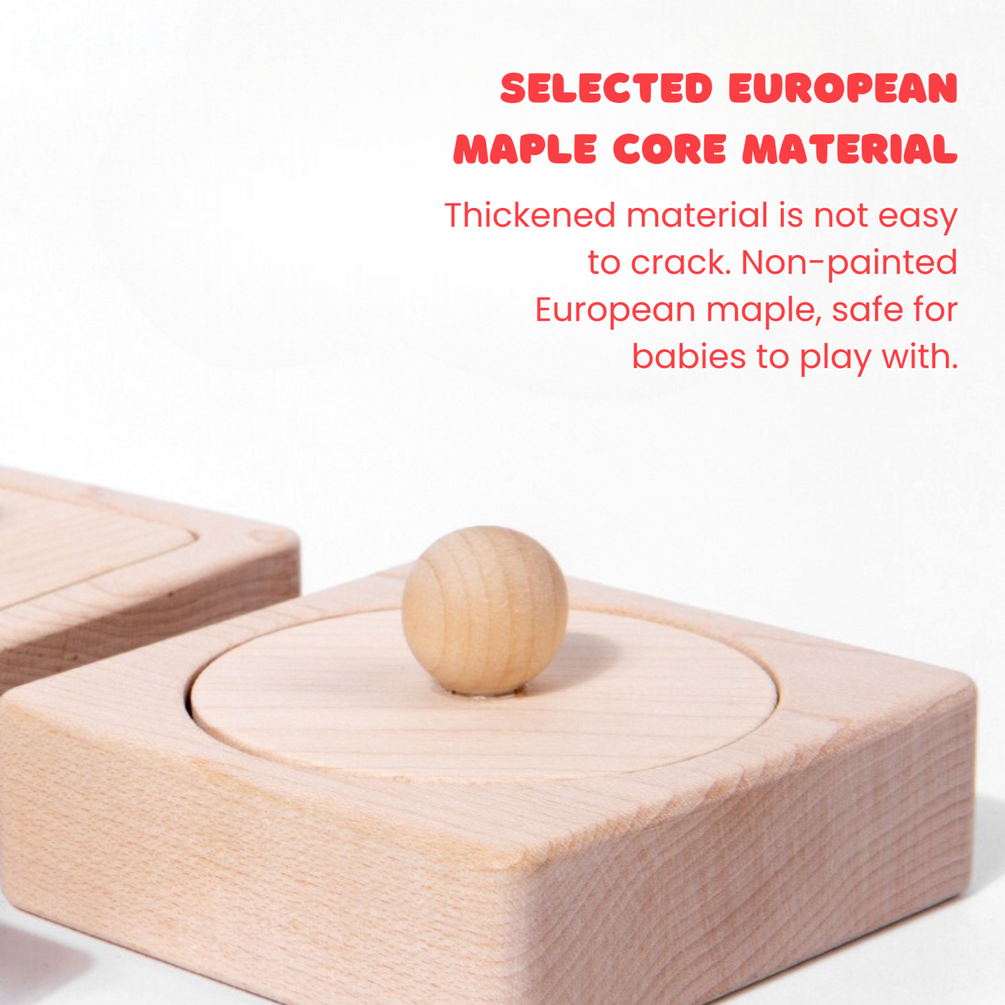 Montessori Shape Matching Blocks Set - OFunBuds