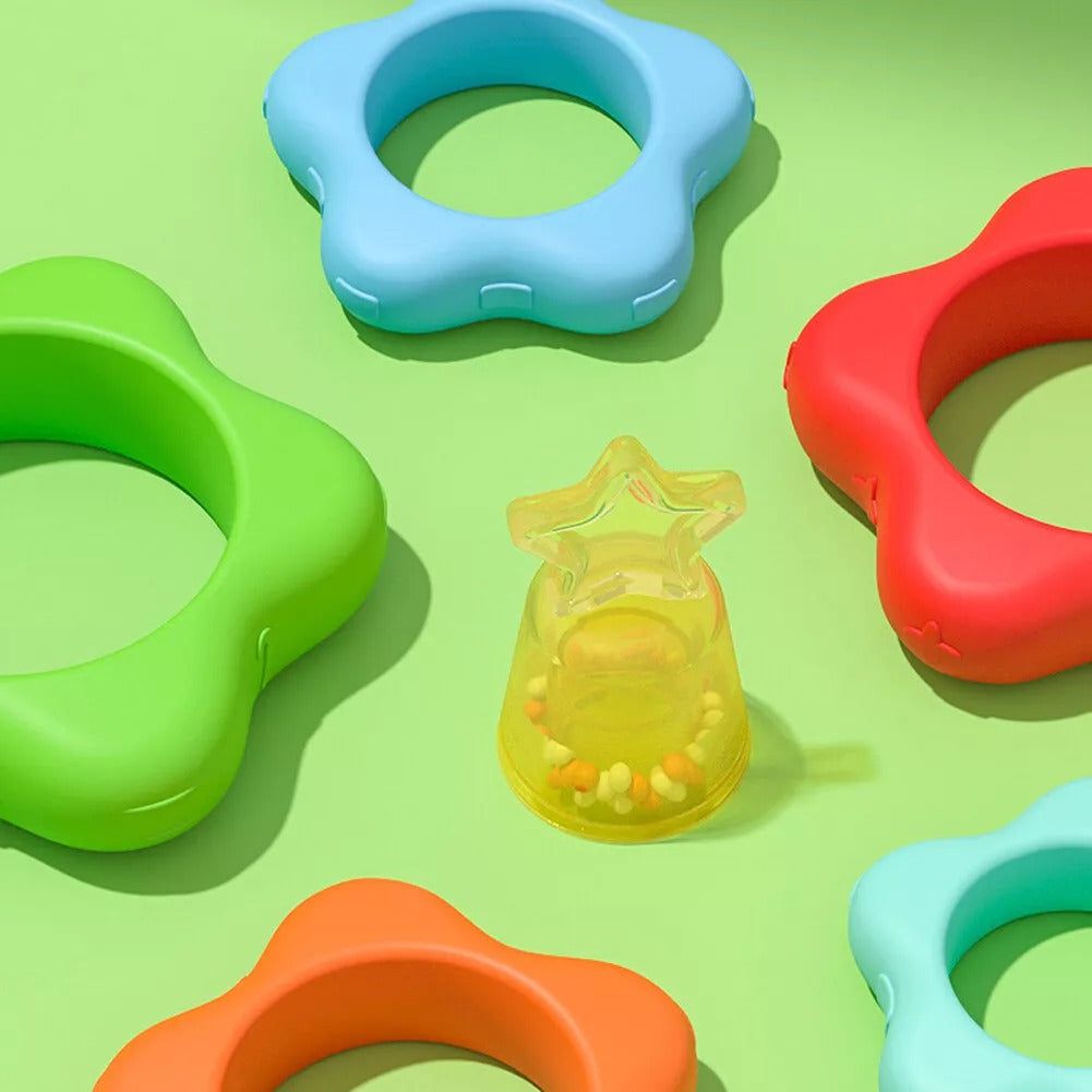 Montessori Shaped Stacking Rings Toy - OFunBuds